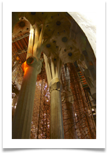 Scaffolding in Sagrada Familia, Barcelona - Helen Kulczycki Scaffolding in Sagrada Familia, Barcelona - Helen Kulczycki